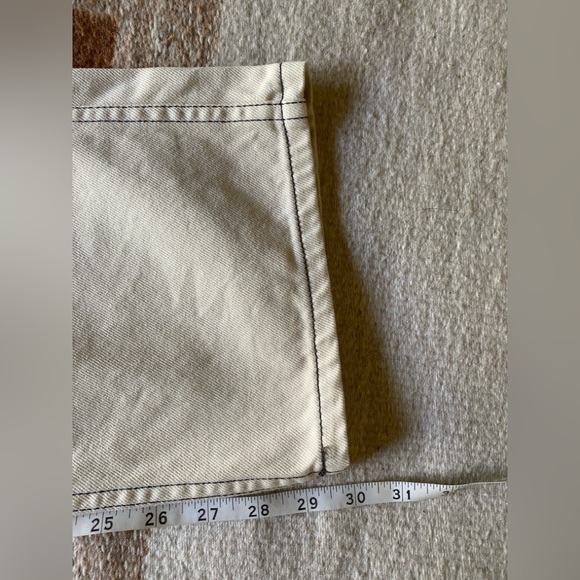 Jesse Kamm 225s Cream with Slate Stitching Sz 4 - Picture 6 of 6